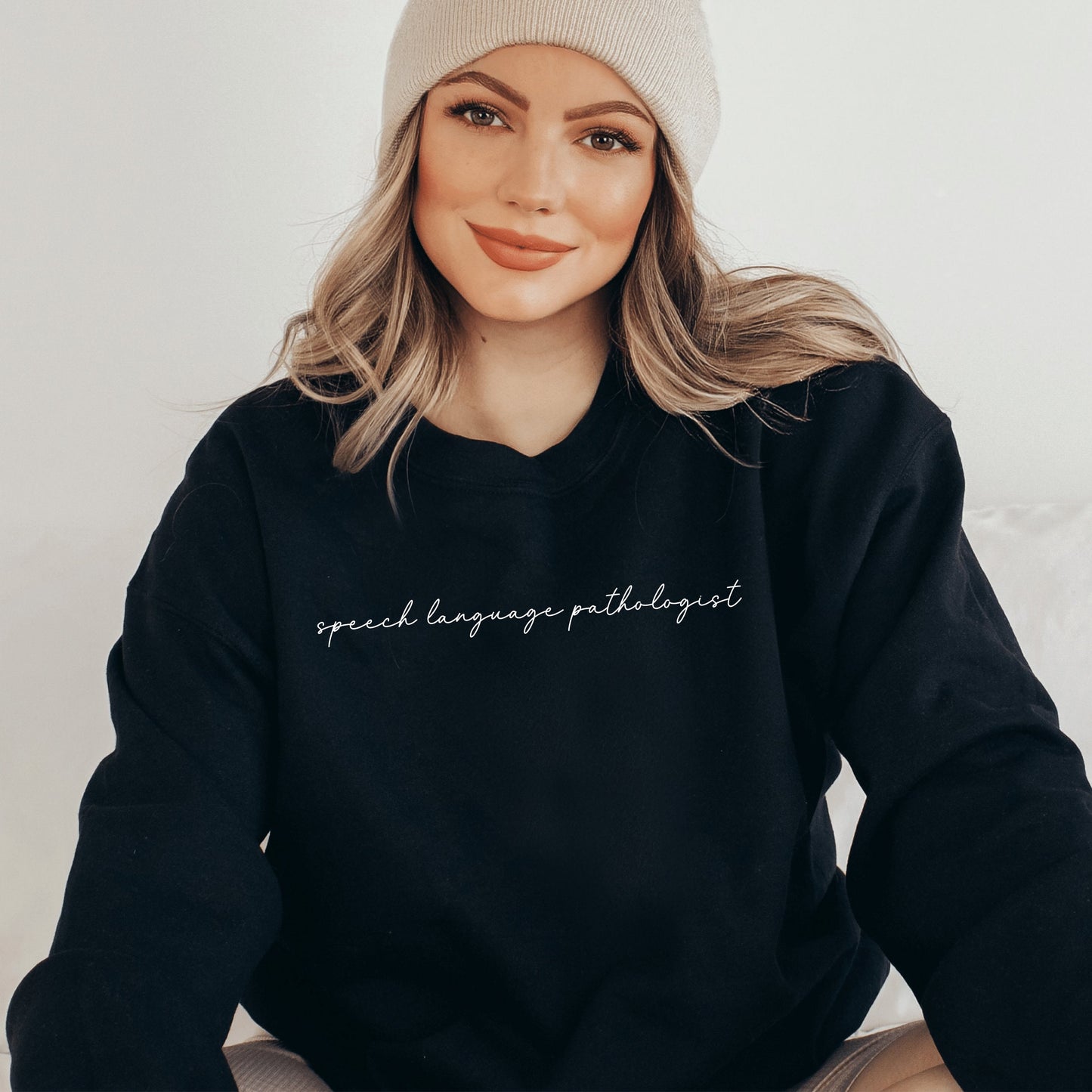 Slp Embroidered Sweatshirt - Perfect Gift For Speech Therapists & Slpa