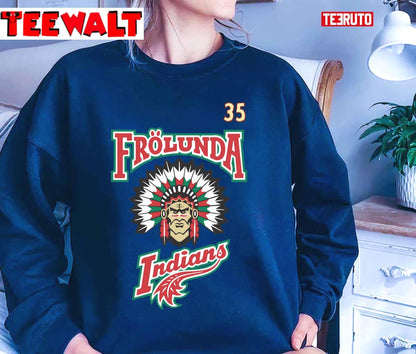 Frölunda Indians Henrik Lundqvist 35 Unisex T-Shirt