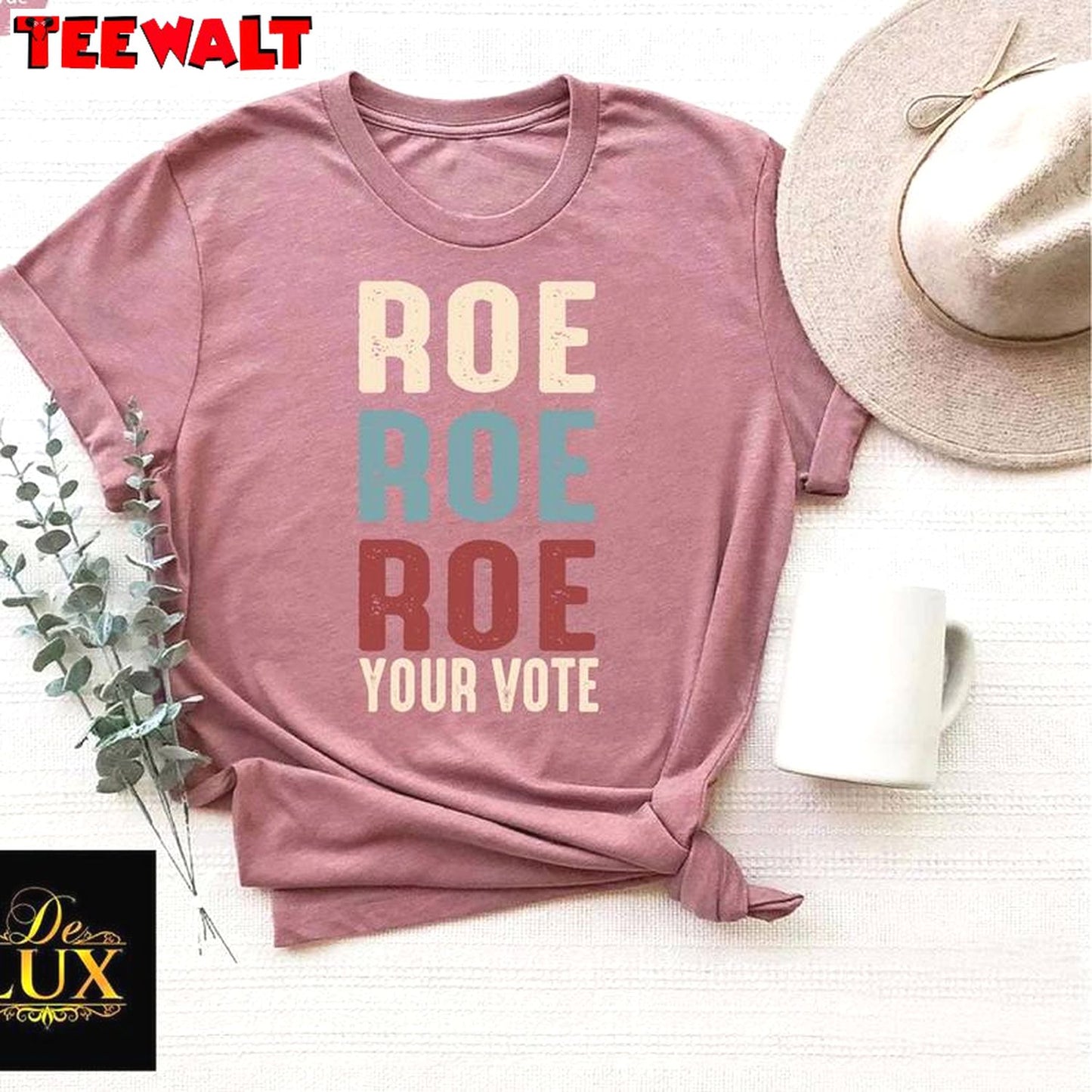 Roe Roe Roe Your Vote Inspirational Unisex Hoodie, New Rare Blink 182