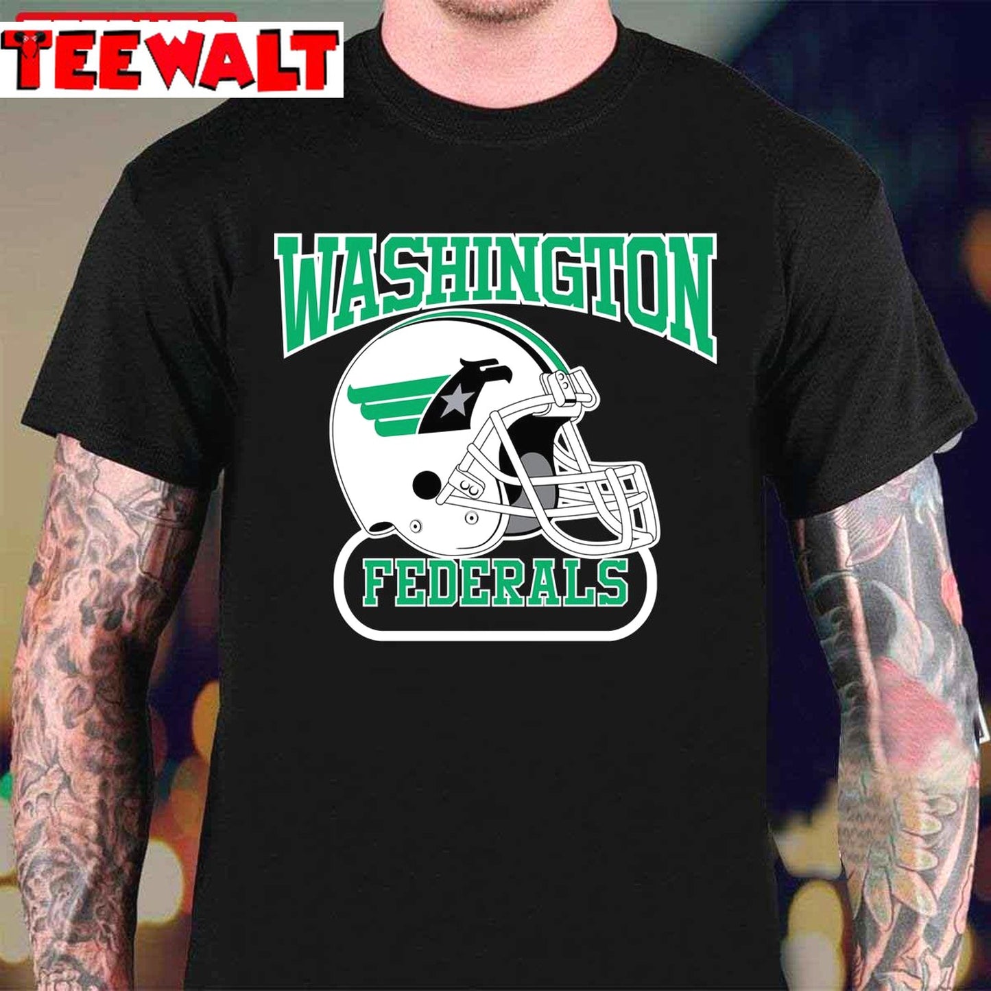 Washington Federals Helmet Unisex T-Shirt