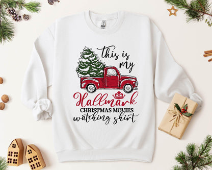 This Is My Hallmark Christmas Movie Watching Sweatshirt