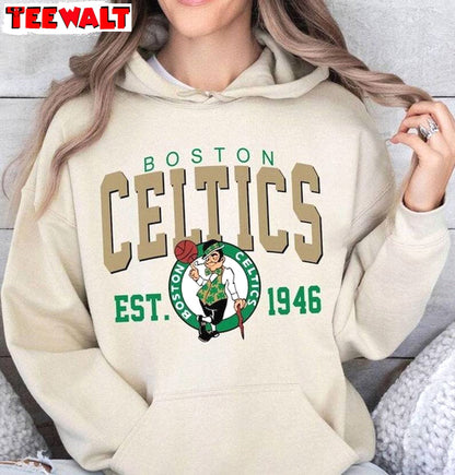 Comfort Celtics Basketball Unisex Hoodie, Limited Jayson Tatum Shirt Sweater