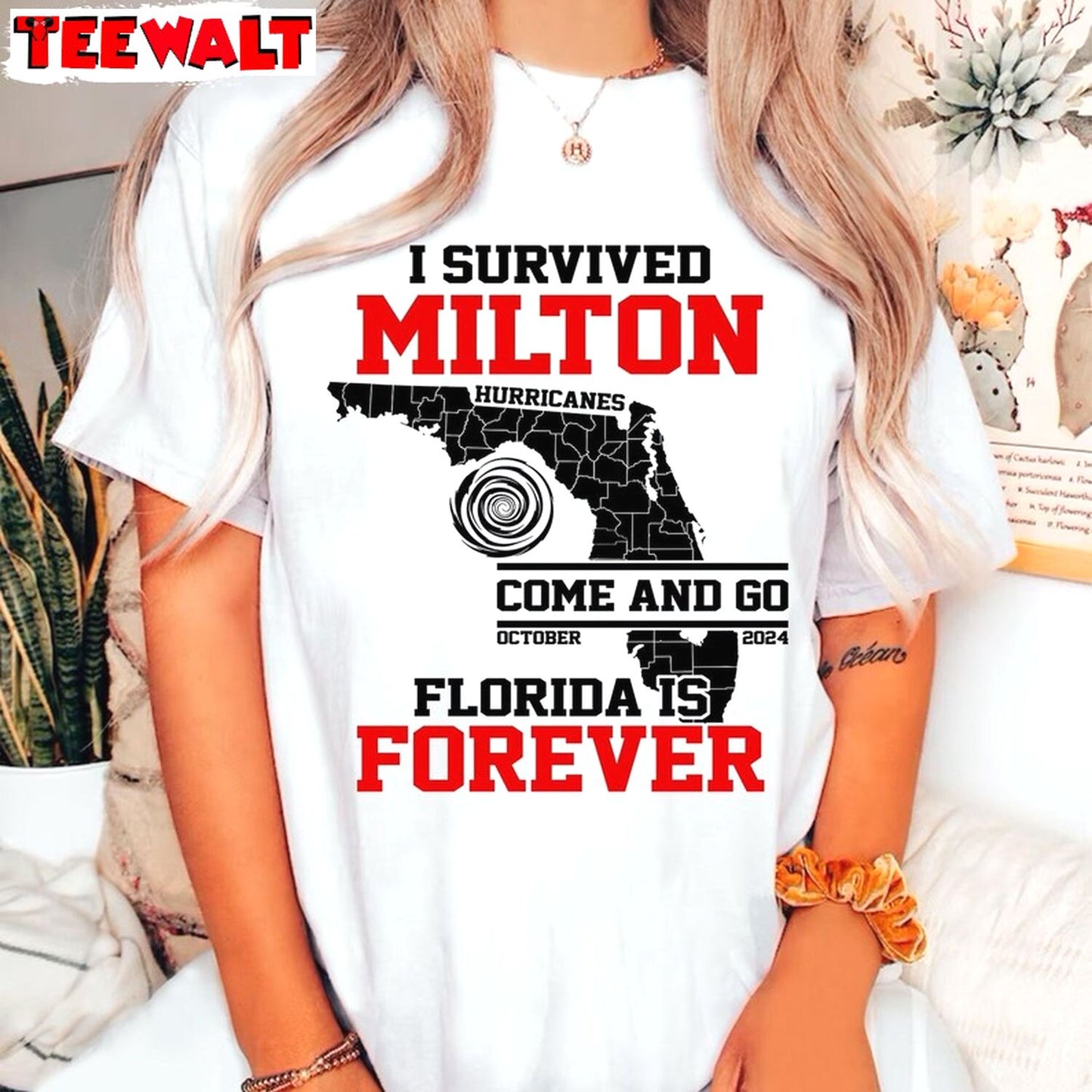 I Survived Hurricane Milton 2024 Shirt