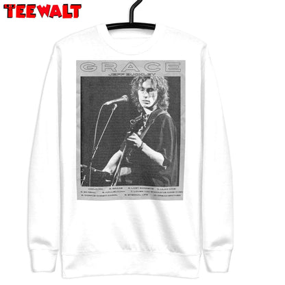 Jeff Buckley Album Groovy Sweatshirt, New Rare Jeff Buckley Crewneck Long Sleeve