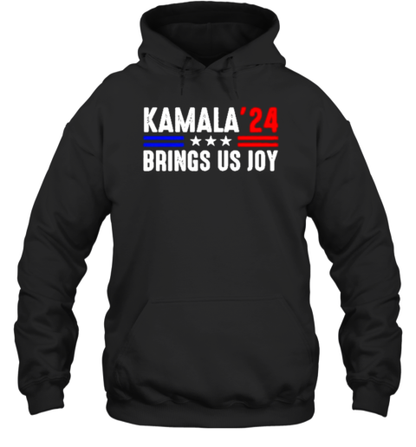 Kamala Brings Us Joy Kamala Harris 2024 T-Shirt