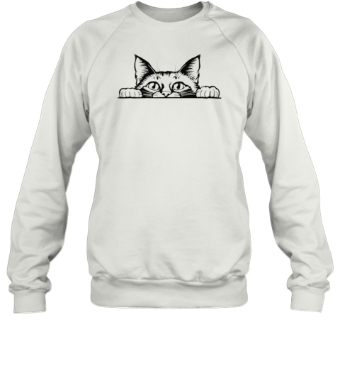 Cat Peeking T-Shirt