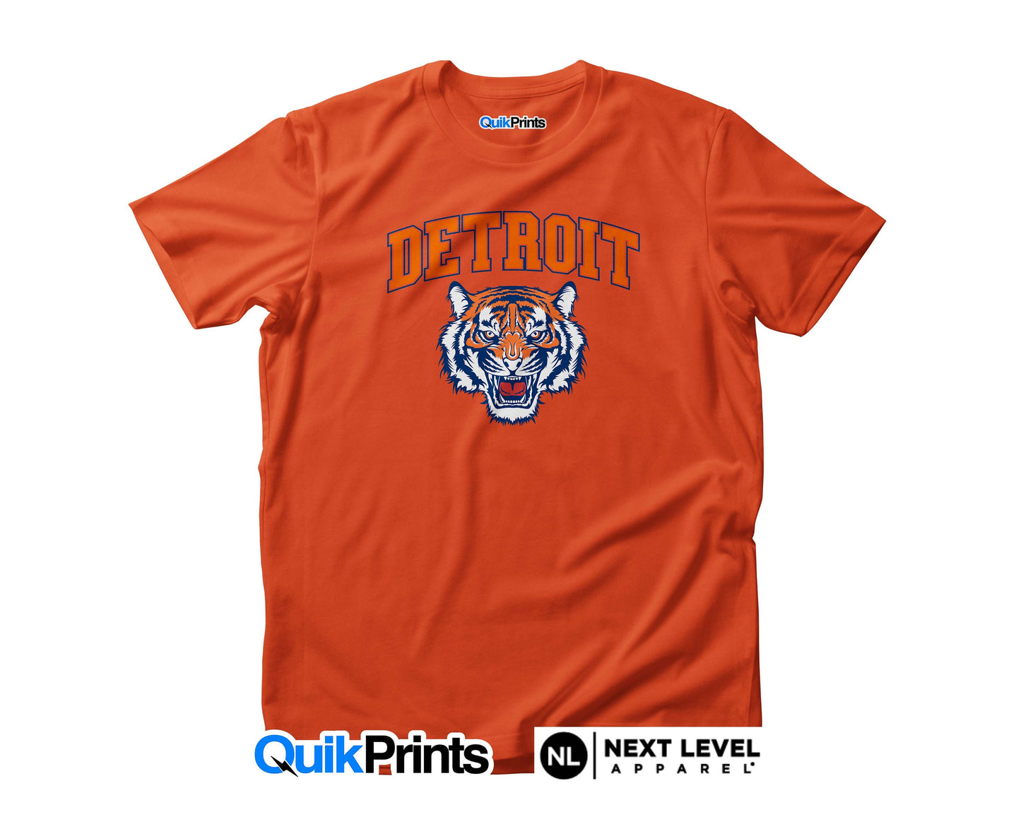 Detroit Tigers Custom Made-To-Order T-Shirts For All Sizes