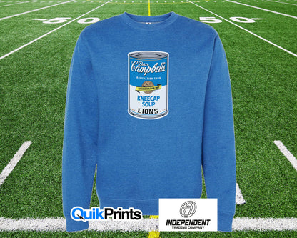 Dan Campbell'S Kneecap Soup Crewneck Sweatshirt