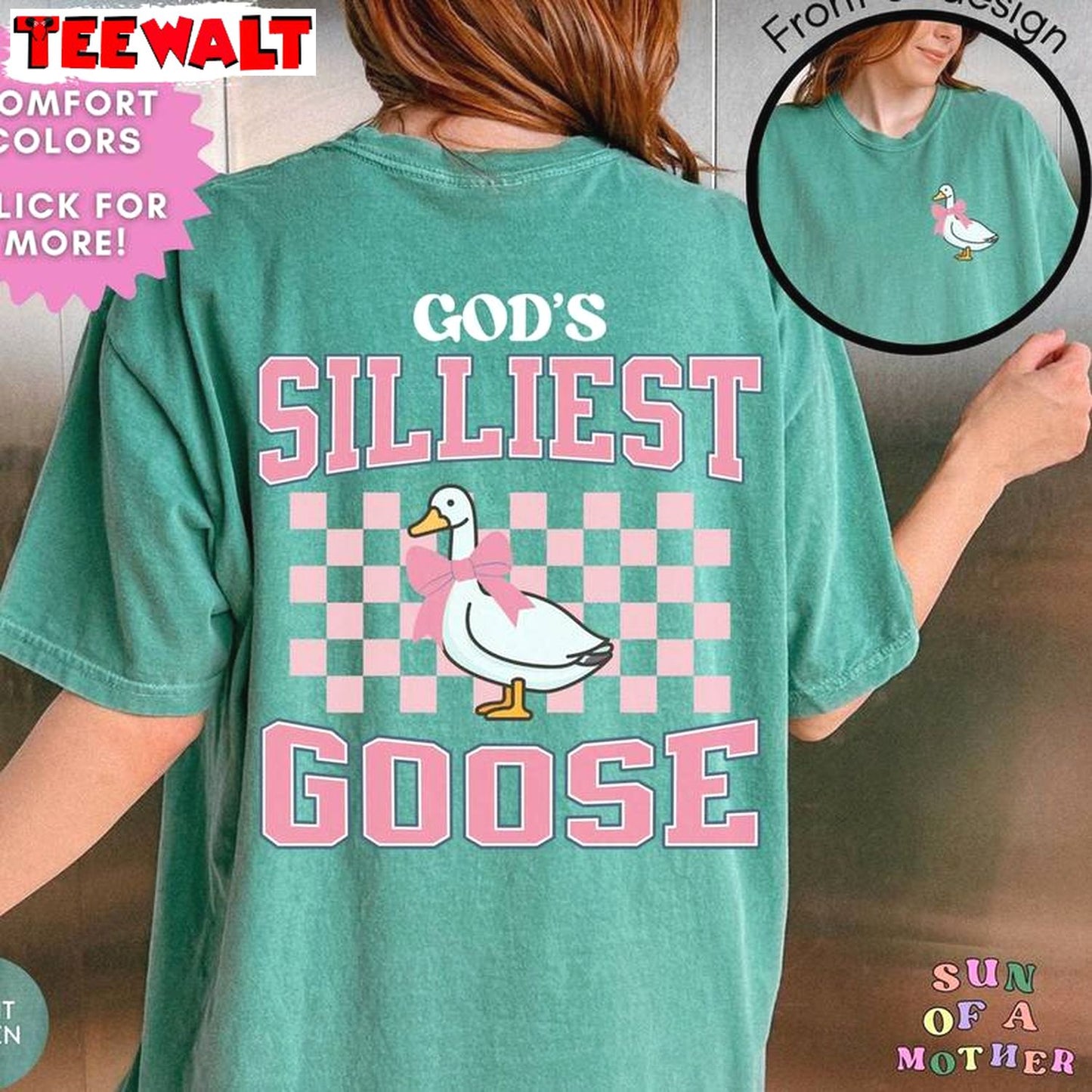 Retro God T Shirt, Fantastic God's Silliest Goose T-