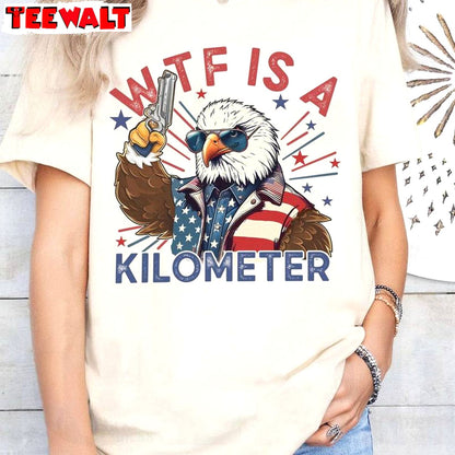 Trendy Wtf Is A Kilometer Meme Shirt, Funny Meme T