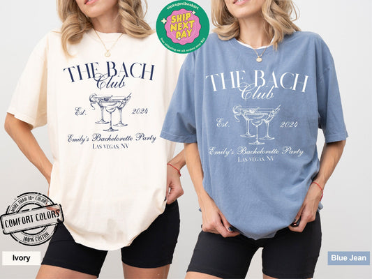 Bach Club Bridal Party Sweatshirt Custom Bachelorette Shirt