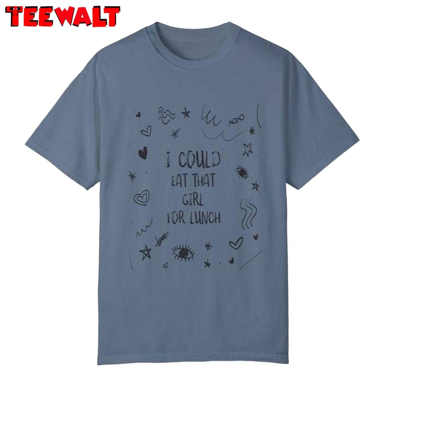 Comfort Billie Eilish Shirt, I Could Eat That Girl For Lunch Short Sleeve Long Sleeve