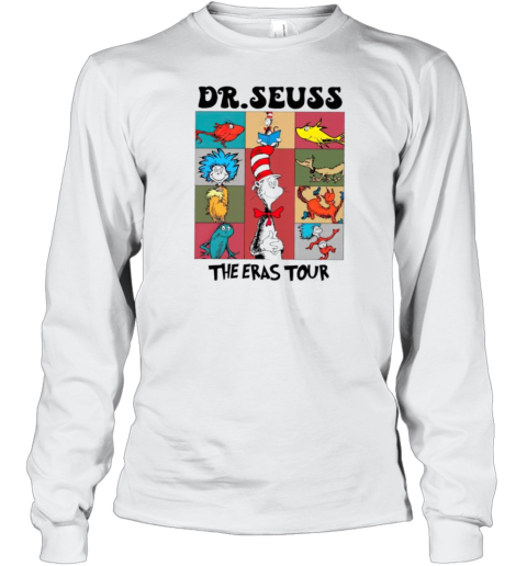 Dr Seuss The Eras Tour Characters T-Shirt