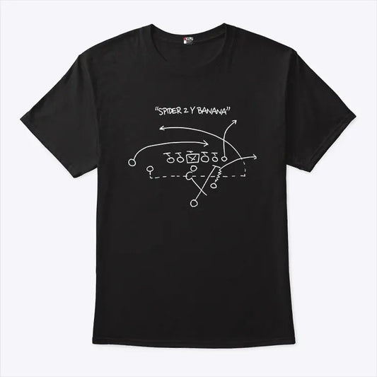 Spider 2 Y Banana Football Playing Strategy Football Shirt