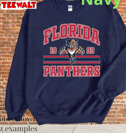 Creative Florida Hockey Hoodie , Groovy Florida Panthers Shirt Long Sleeve