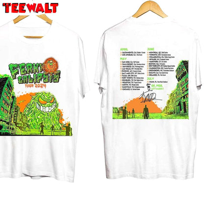 Ferxxocalipsis World Tour 2024 Sweatshirt , Groovy Ferxxo Tour Shirt Sweater