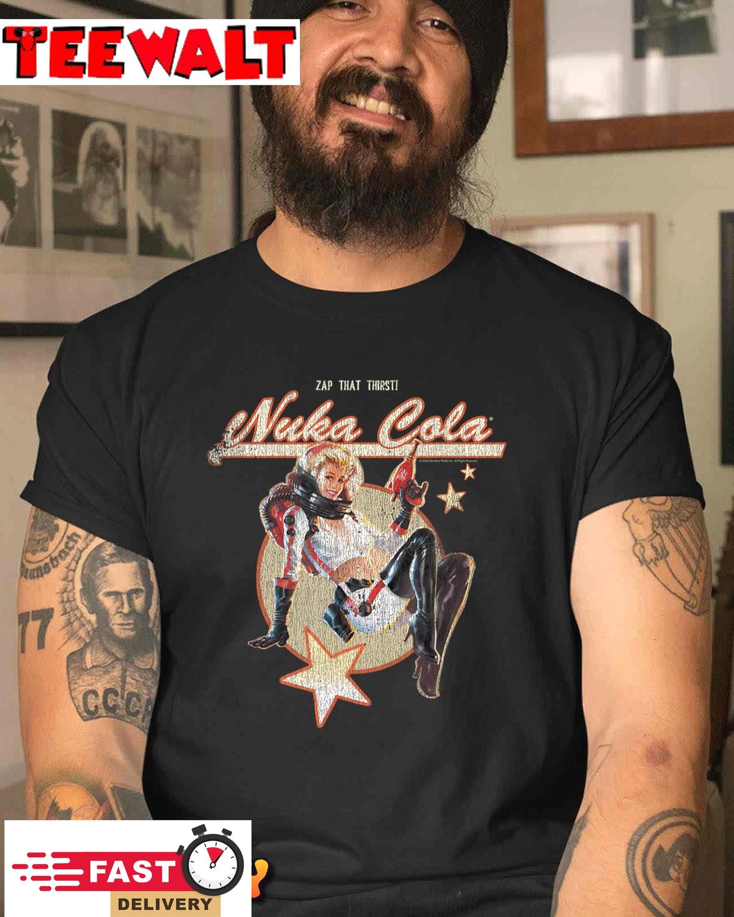 Video Game Retro Nuka Cola Ad T-Shirt 790754