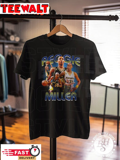 Reggie Miller 90s Bootleg Shirt