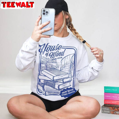 Must Have House Of Wind Book Club Sweatshirt, House Of Wind Library Hoodie