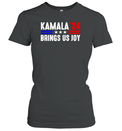 Kamala Brings Us Joy Kamala Harris 2024 T-Shirt