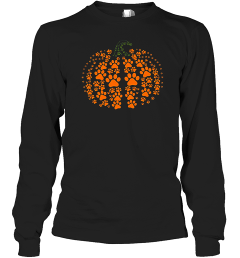 Paw Pumpkin Teacher T-Shirt