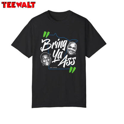 Awesome Bring Ya Ass Shirt, New Rare Charles Barkley Sweater Hoodie