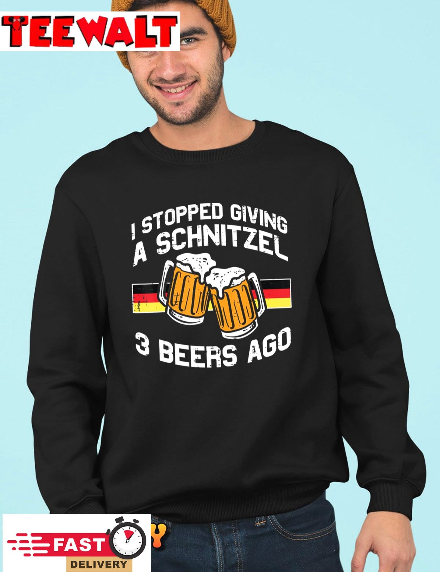 Stopped Giving Schnitzel Funny Bavaria Oktoberfest Men Women T-Shirt