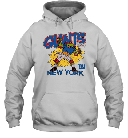 New York Giants Ninja Turtles Raphael I Love New York T-Shirt