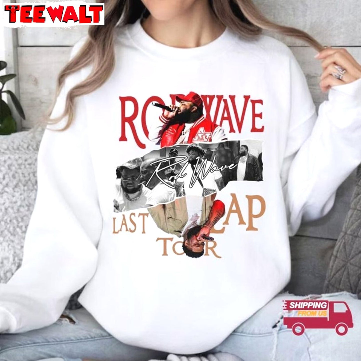 Rod Wave Last Lap Tour Crewneck Sweatshirt