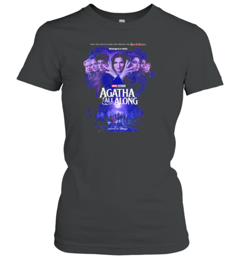 Agatha All Along Poster Releasing On Disney On September 18 Vintage T-Shirt