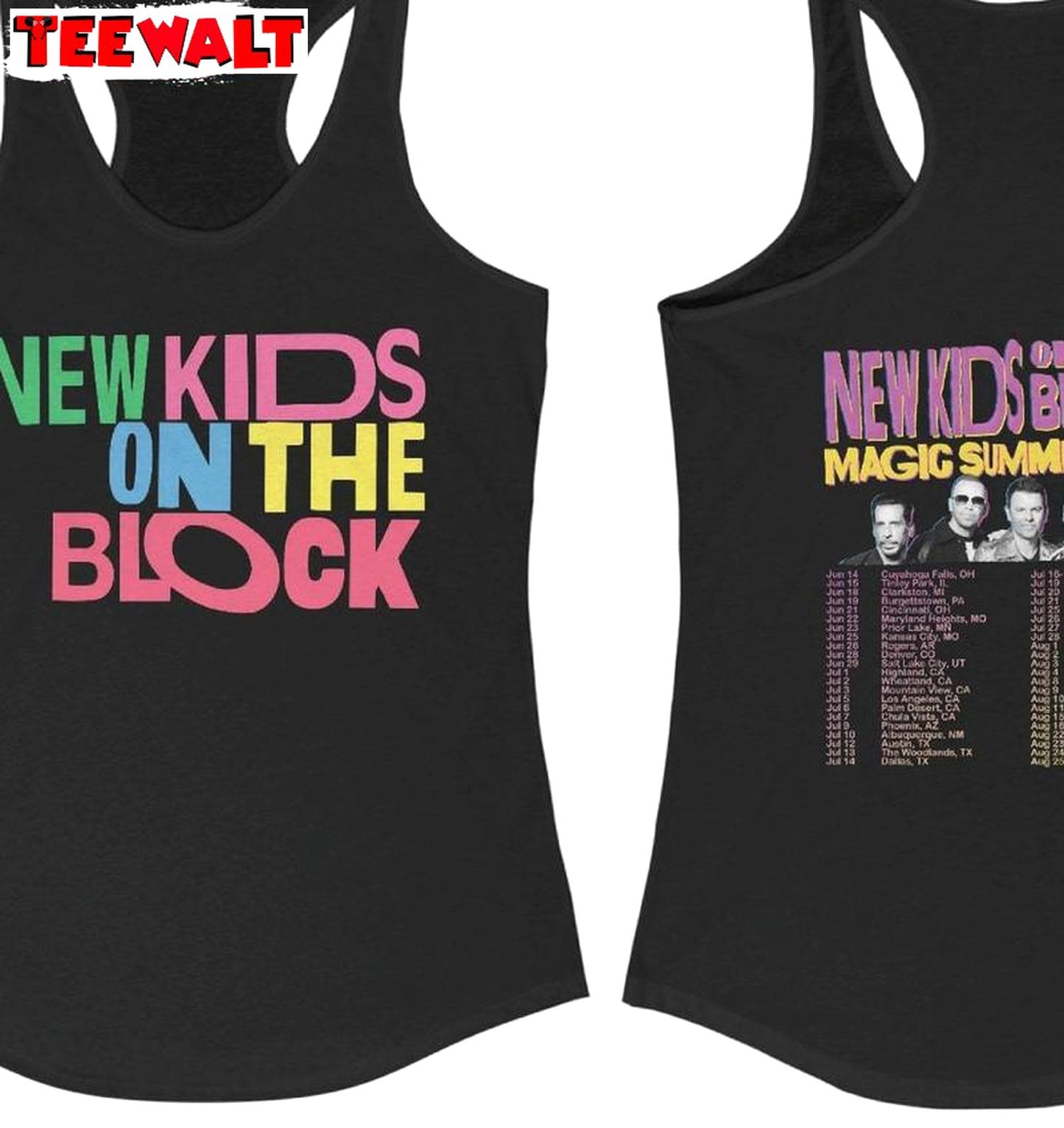 Nkotb Magic Summer 2024 Unisex Hoodie, New Rare New Kids On The Block Shirt Crewneck