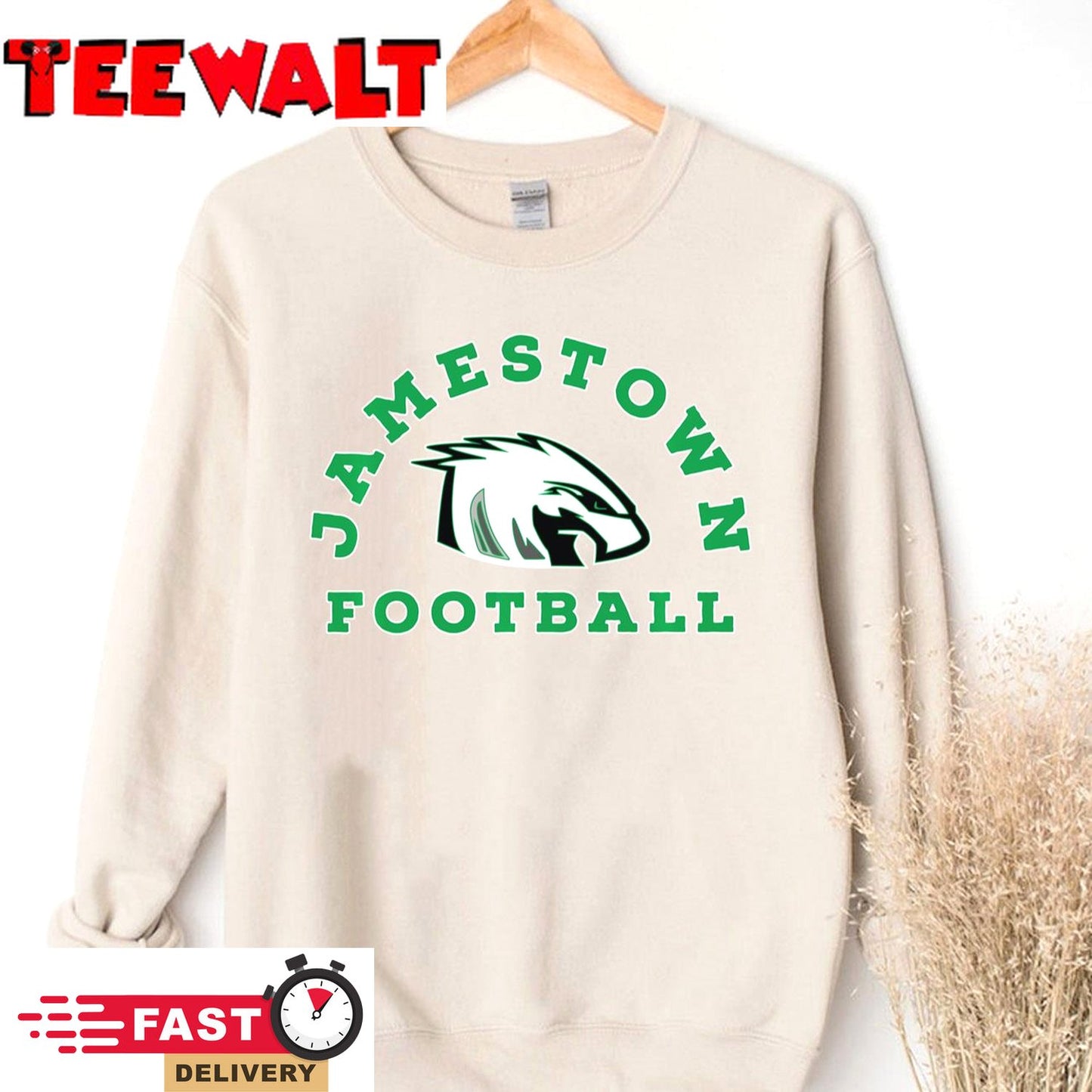 Version 2 - Jamestown Football Pullover Hoodie