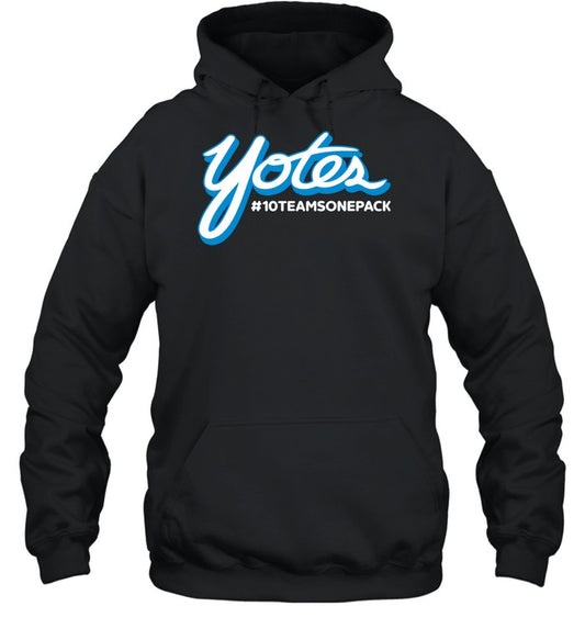 Yotes #10Teamsonepack Hoodie