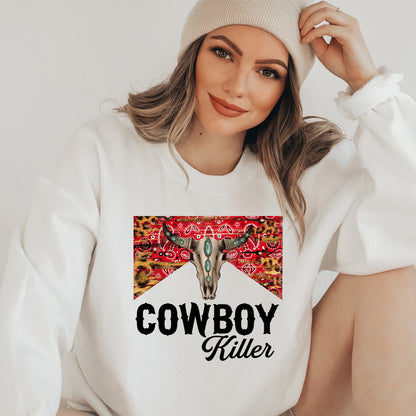 Cowboy Killer Sweatshirt - Vintage Western Shirt For Country Girls