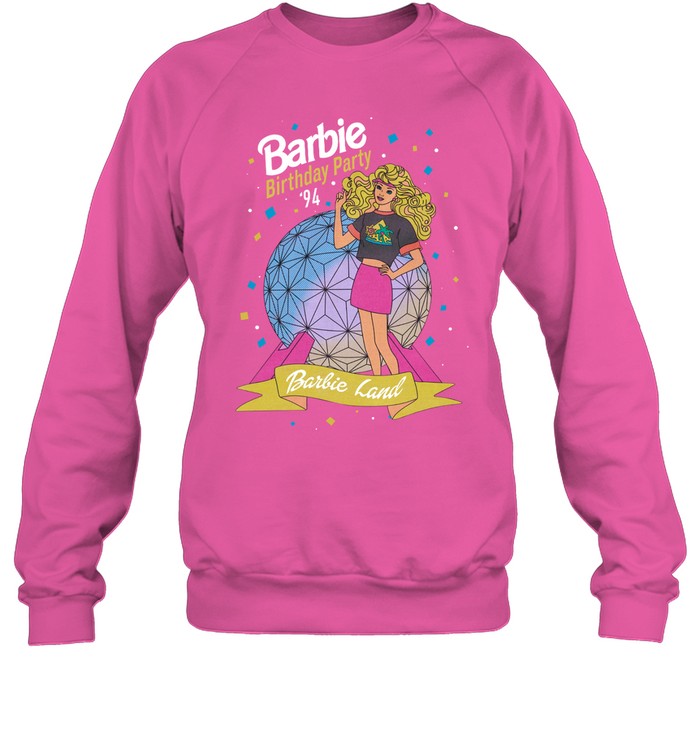 Barbie Birthday Party 1994 Barbie Land Hoodie