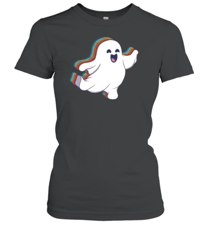 Cute Mischievous Ghost Teacher T-Shirt - Style 2