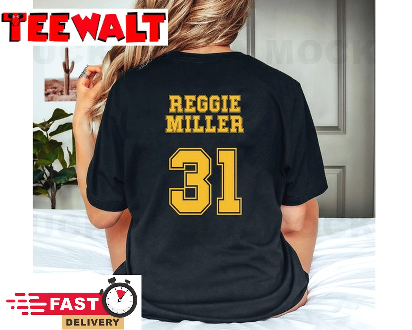 Reggie Miller T-Shirt, Reggie Miller Shirt