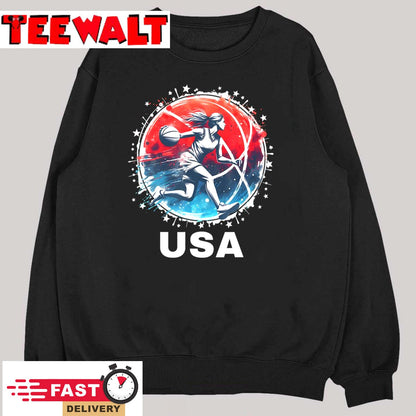 Womens Basketball Team Basketball Apparel USA Team T-Shirt