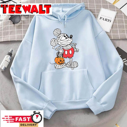 Disney Retro Mickey Mouse Mummy Halloween Sweatshirt