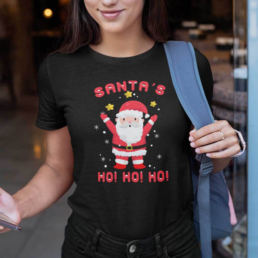 Christmas Ho Shirt Santa's Ho Ho Ho