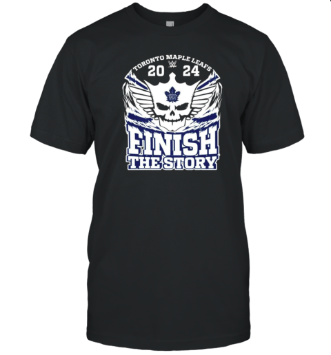 Cody Rhodes X Toronto Maple Leafs 2024 Finish The Story T-Shirt