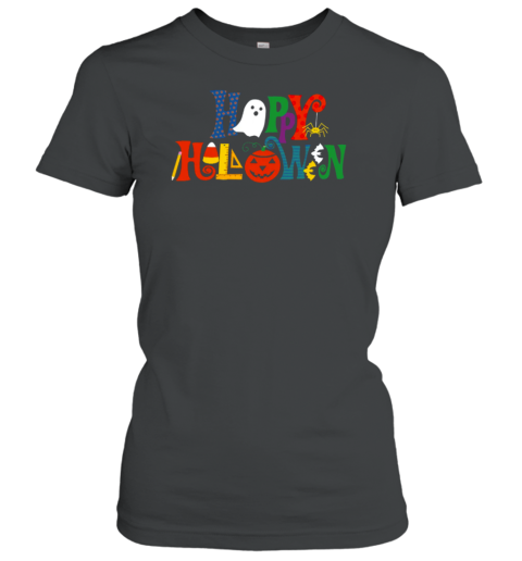 Colorful Happy Halloween T-Shirt