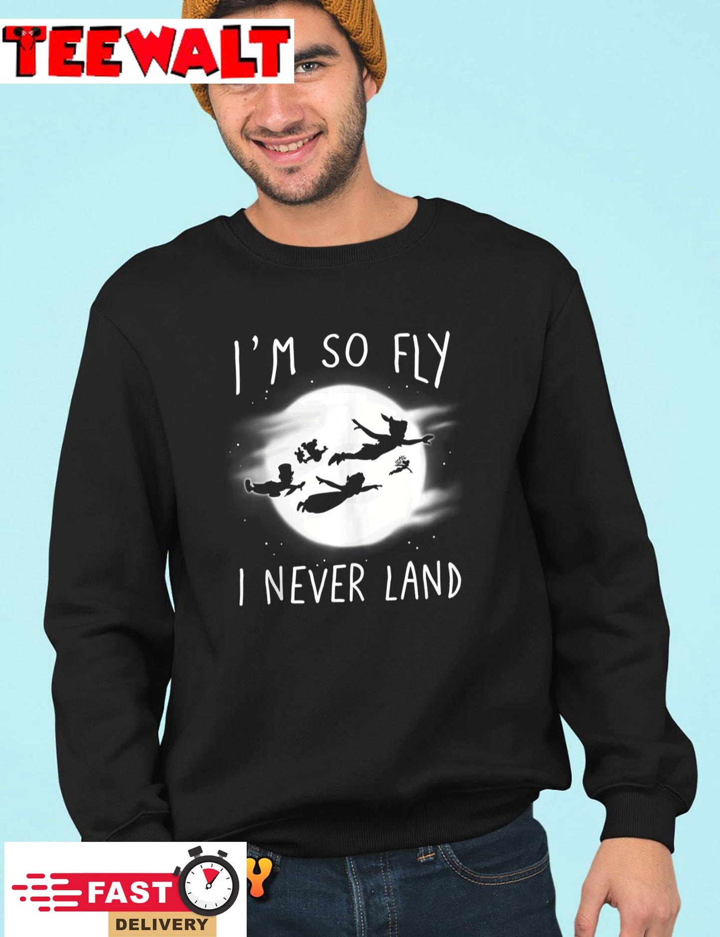 Disney Peter Pan I'm So Fly I Never Land Hoodie