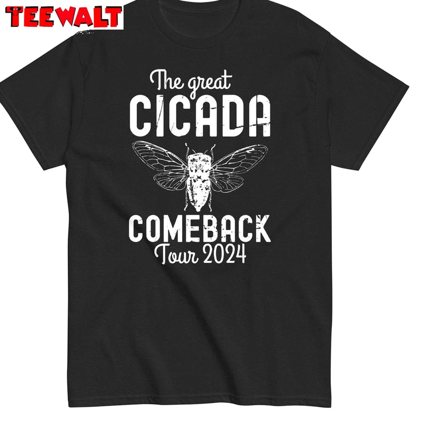 Cool Design Cicada Comeback Tour Shirt, Funny Cicada Reunion Concert T