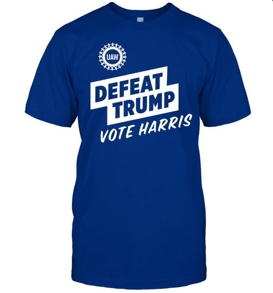 Defeat Trump Vote Harris Stand Up Speak Up Show Up Shirt