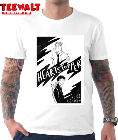 Heartstopper Black And White Unisex T-Shirt