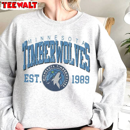 Trendy Minnesota Basketball Unisex Hoodie, Comfort Minnesota Timberwolves