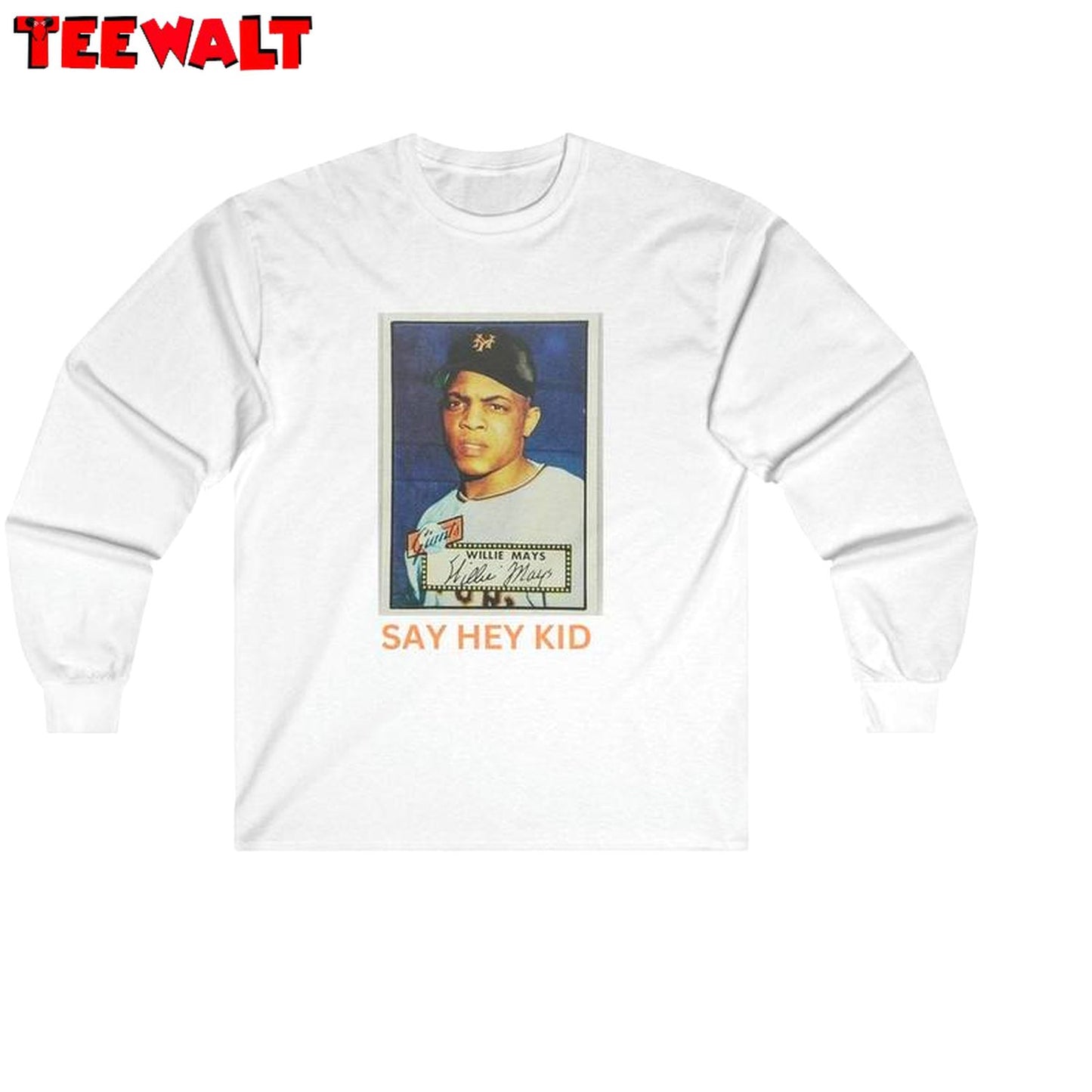 Awesome Say Hey Kid Unisex Hoodie, Trendy Willie Mays