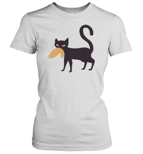 Cat Ladies For Kamala Harris Donald Trump 2024 Sarcastic T-Shirt