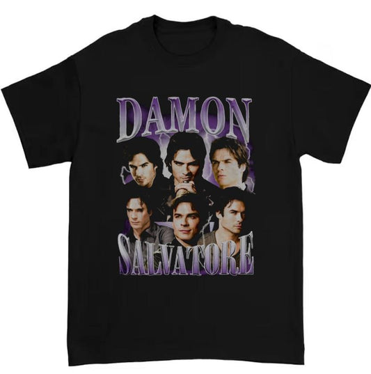 Damon Salvatore Unisex T-Shirt Or Sweatshirt Casual Wear